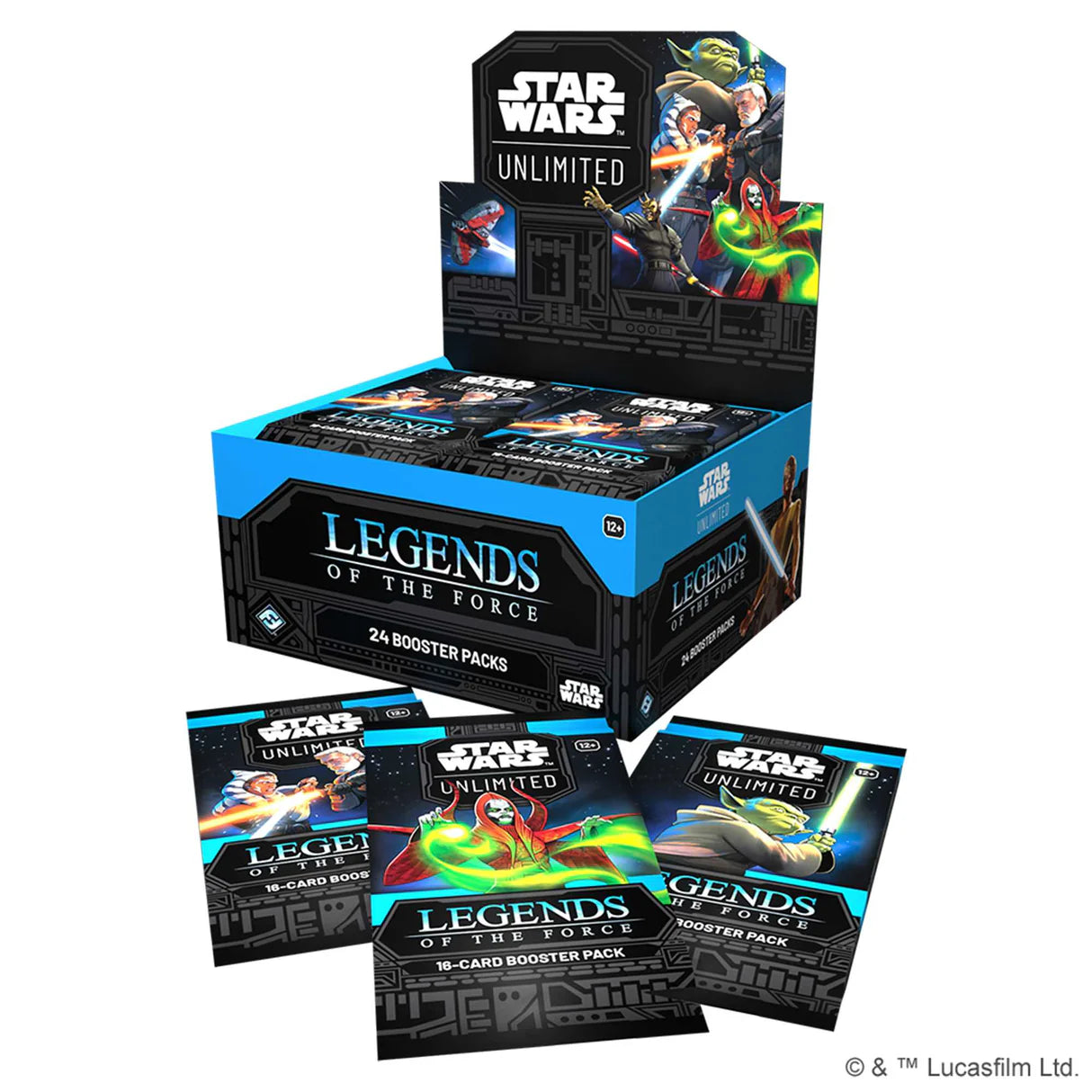 Star Wars: Unlimited 5 - Legends Of The Force Booster Box