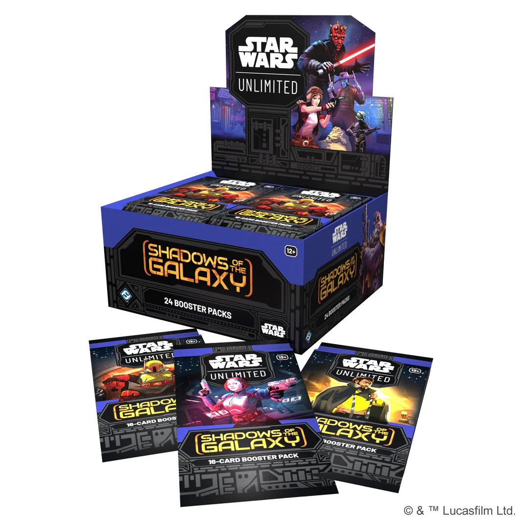 Star Wars: Unlimited - Shadows of the Galaxy Booster Box (24 Packs)