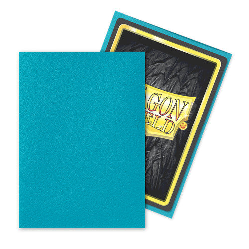 Dragon Shield - Matte Standard Size Sleeves 100pk - Players Choice Turquoise Atebeck