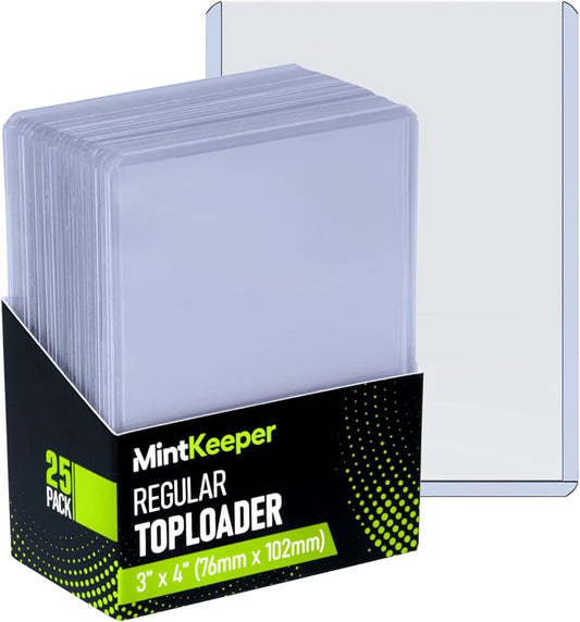 MintKeeper- 3 x 4 Inch Toploaders