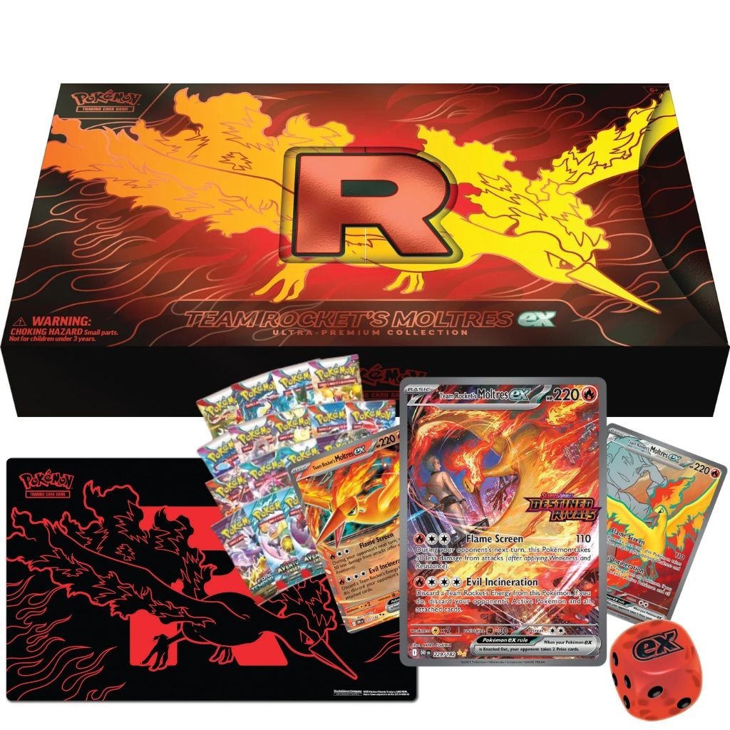 Pokemon Ultra Premium Collection - Team Rocket's Moltres ex