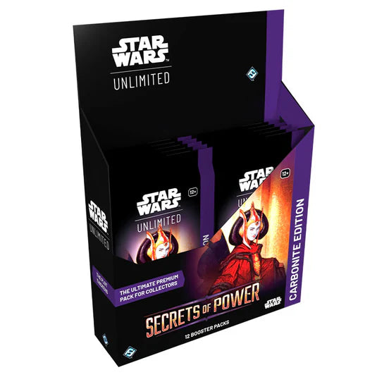 Star Wars Unlimited - Secrets of Power - Carbonite Booster Box (12 Packs)
